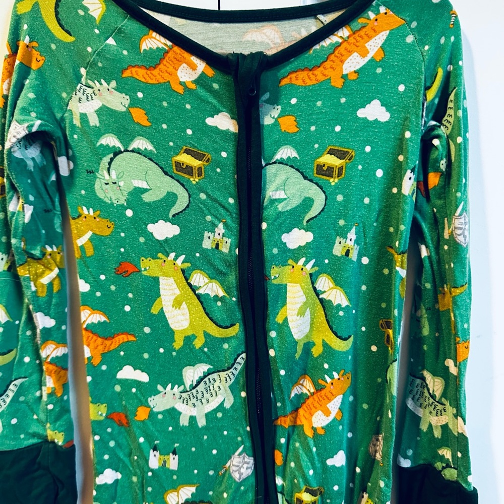 Little Sleepies Size 2T Dragon Dreamland GUC